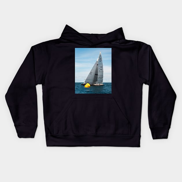 R 13 at the Windward Mark Kids Hoodie by wolftinz